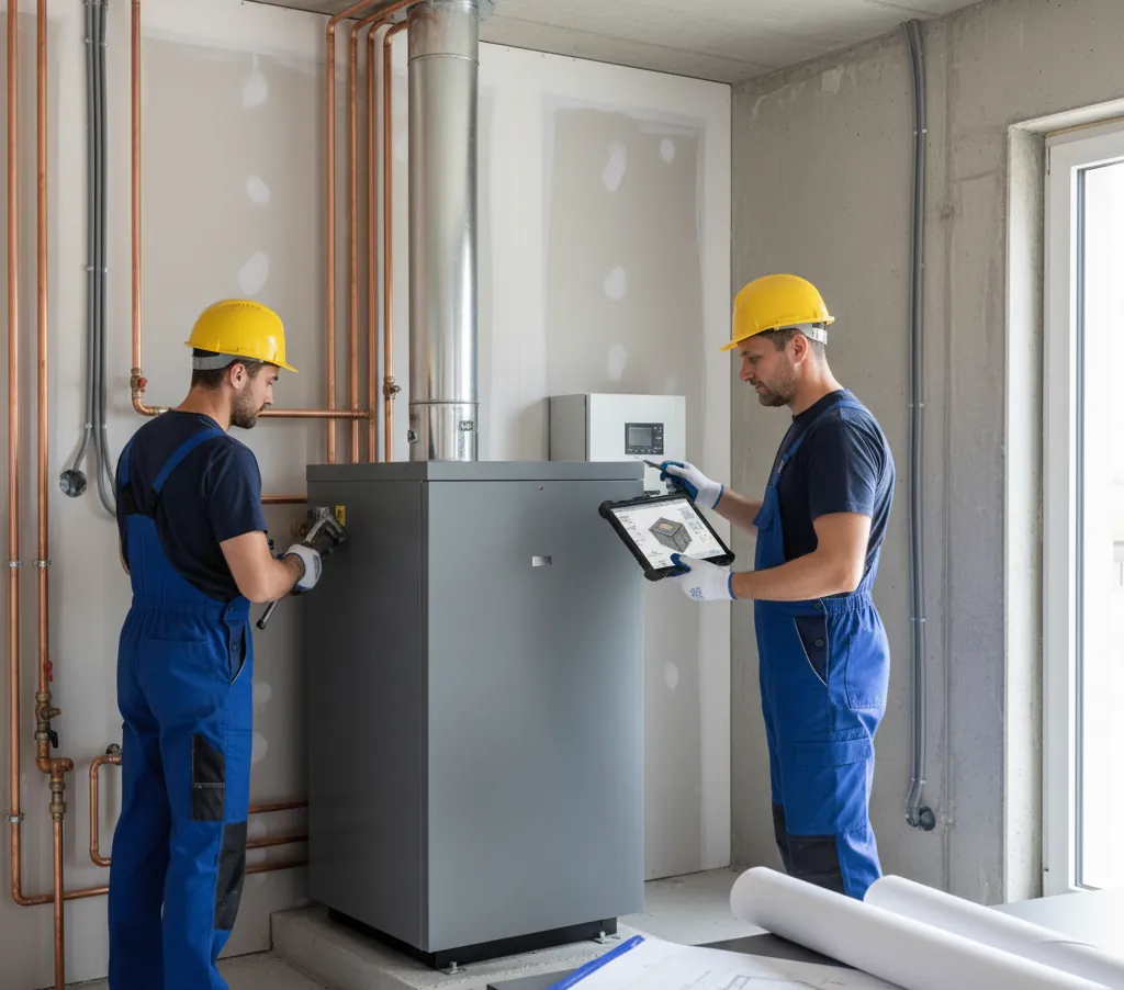 Luft-Wasser-Wärmepumpe Installation Bern